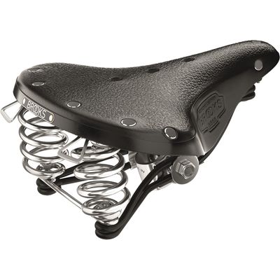 BROOKS zadel b66s dames zwart