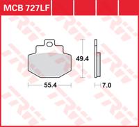 TRW Remblokken, en remschoenen voor de moto, MCB727 Allround organisch