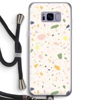 Terrazzo N°21: Samsung Galaxy S8 Transparant Hoesje met koord