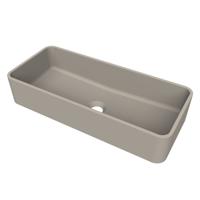 Arcqua Case Opbouw Waskom Rechthoek 60x26 Mat Klei