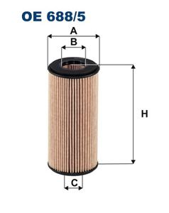 Oliefilter FILTRON, u.a. für Skoda, Audi, VW, Cupra, Seat, Porsche