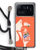 Peach please!: Xiaomi Mi 11 Ultra Transparant Hoesje met koord
