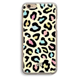 Leopard pattern: iPhone 6 / 6S Transparant Hoesje