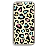 Leopard pattern: iPhone 6 / 6S Transparant Hoesje