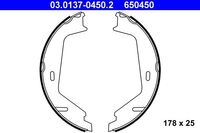 Remschoenset, parkeerrem 03013704502