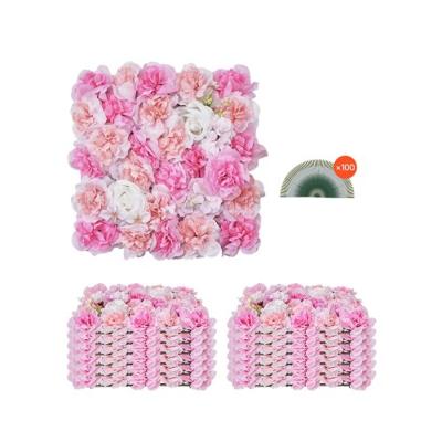 VEVOR 12 stuks kunstmatige haag kunstplanten muur privacy scherm 380x380x65mm