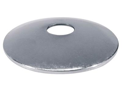 Hayman D-6-26 verchroomde ring voor bekken- en hihat-standaards