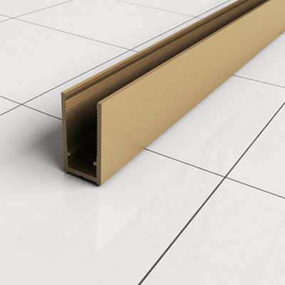 Stabilisatiestang Muurprofiel Slim 200cm Goud Stabilisatiestang Muurprofiel Slim 200cm Goud