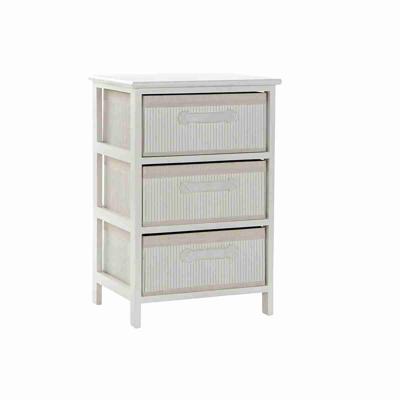 Ladenkast DKD Home Decor Wit Bamboe Paulownia hout 42 x 32 x 63 cm