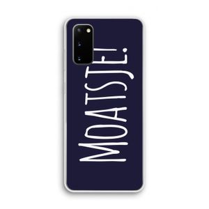 Moatsje!: Samsung Galaxy S20 Transparant Hoesje