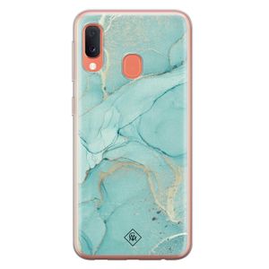 Samsung Galaxy A20e siliconen hoesje - Touch of mint