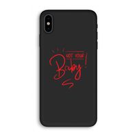 Not Your Baby: iPhone X Biologisch afbreekbaar hoesje