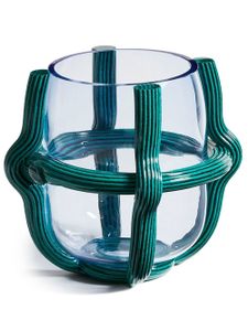 Cassina vase Sestiere en verre - Bleu