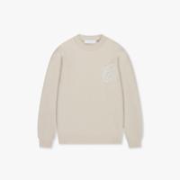 Croyez Homme Fluffy Essence Knit Sweater Cr2-fw25-05 Sweater 2102 Cream