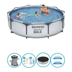 Bestway Zwembad Steel Pro MAX - Inclusief accessoires - 305x76 cm