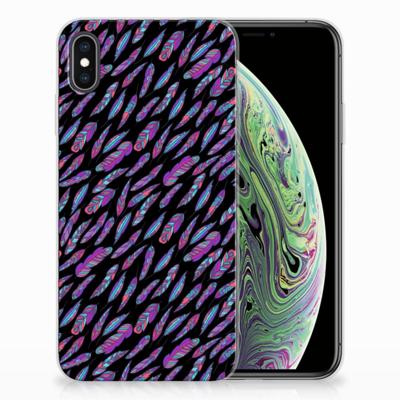 Apple iPhone Xs Max | TPU bumper | Feathers Color Apple iPhone Xs Max | TPU bumper | Feathers Color