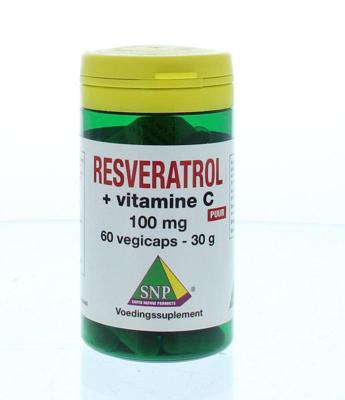 SNP Resveratrol + Vitamine C 100mg puur SNP Resveratrol + Vitamine C 100mg puur