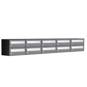Allux Hive Set 5-Breed, 2-Hoog Antraciet - 40030065_5x2