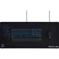 THE G-LAB Gaming Mousepad XXL 900x400x4mm met antisliprubber