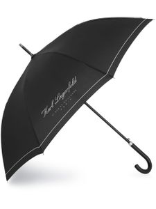 Karl Lagerfeld Hotel Karl two-tone umbrella - Noir