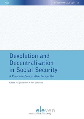 Devolution and Decentralisation in Social Security - eBook (9789460944253)