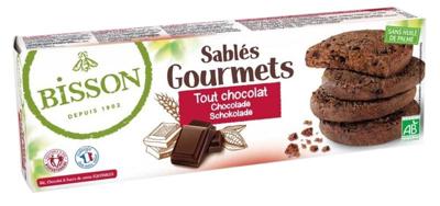 Bisson Chocolade koekjes sables gourmet bio