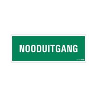 Deco veilig.bord nooduitgang - Pickup