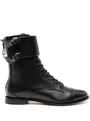 Alexandre Birman bottines à bout en amande - Noir