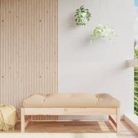 Tuinvoetenbank 120x80 cm massief grenenhout