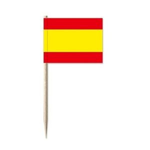 Feestartikelen Cocktailprikkers Spanje 50 stuks