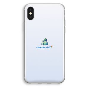 MSN: iPhone XS Transparant Hoesje