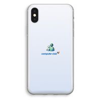 MSN: iPhone XS Transparant Hoesje