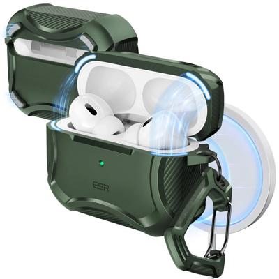 AirPods Pro 3 Cyber Tough Magnetic Case - Green