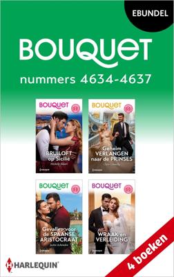 Bouquet e-bundel nummers 4634 - 4637 - Michelle Smart, Clare Connelly, Jackie Ashenden, Abby Green - ebook