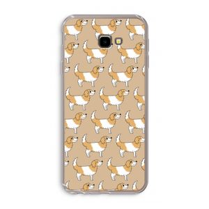 Doggy: Samsung Galaxy J4 Plus Transparant Hoesje