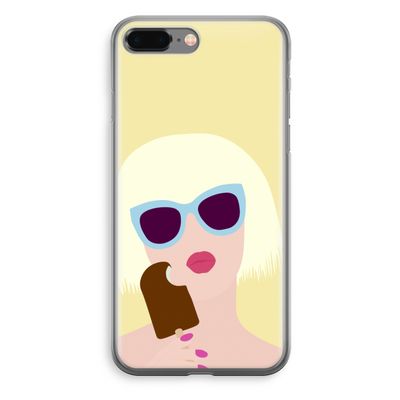 Ice cream: iPhone 8 Plus Transparant Hoesje