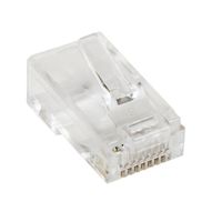 StarTech.com Cat5e RJ45 gevlochten modulaire stekkerconnector verpakking met 50 stuks - thumbnail