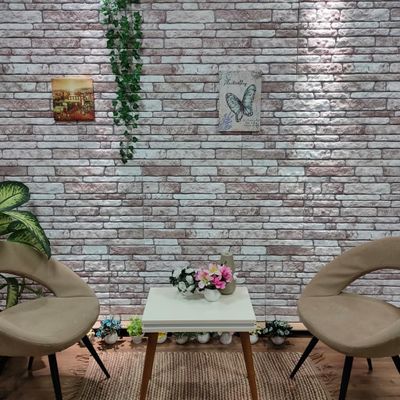 VidaXL 11 st wandpanelen 3d donkergrijze baksteen eps