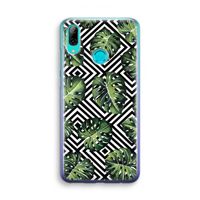 Geometrische jungle: Huawei P Smart (2019) Transparant Hoesje