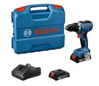 Bosch Blauw GSR 18V-65 Accu Schroefboormachine | Incl. accu&apos;s en lader - 06019N3000