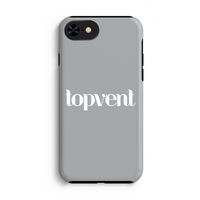 Topvent Grijs Wit: iPhone 8 Tough Case