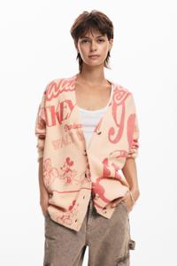 Cardigan Mickey - RED - M