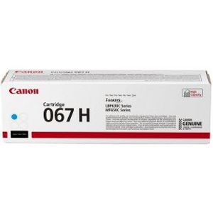 Canon 067H tonercartridge 1 stuk(s) Origineel Cyaan
