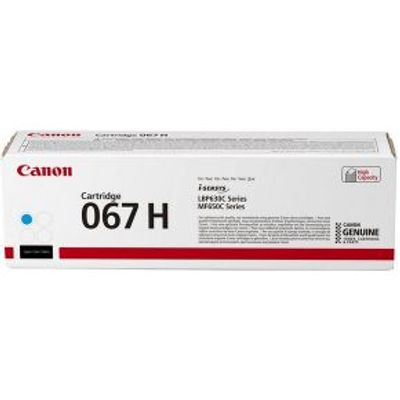 Canon 067H tonercartridge 1 stuk(s) Origineel Cyaan