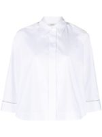 Peserico chemise à détail de perles - Blanc