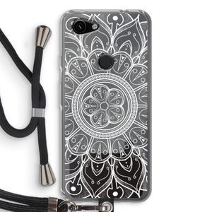 Roses Are Red: Pixel 3a Transparant Hoesje met koord
