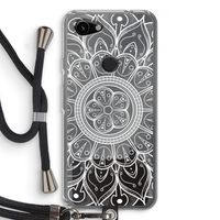 Roses Are Red: Pixel 3a Transparant Hoesje met koord