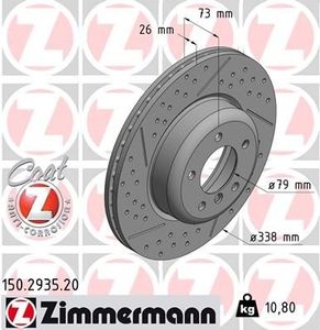 Remschijf Coat Z 150293520