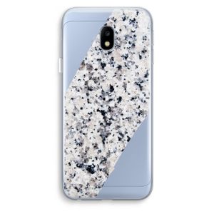 Gespikkelde marmer: Samsung Galaxy J3 (2017) Transparant Hoesje