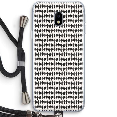 Crazy shapes: Samsung Galaxy J3 (2017) Transparant Hoesje met koord